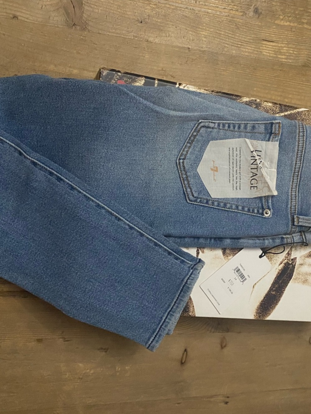 7 For all Mankind VINTAGE Light Blue Jeans